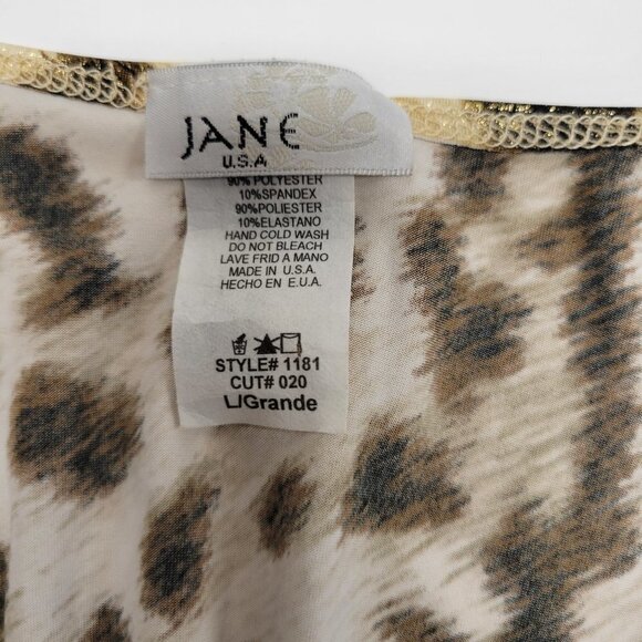 SEXY Shimmer Animal Print Dress Short Sleeve S & L - Picture 12 of 15